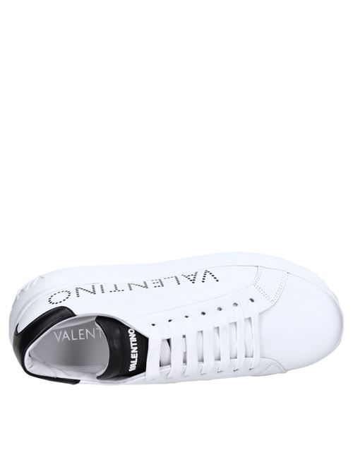 Leather sneakers VALENTINO By MARIO VALENTINO | 95B2302VIT CALFSKINBIANCO-NERO
